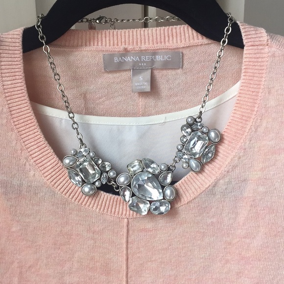 Banana cropped sweater light pink Banana Republic - Picture 3 of 5